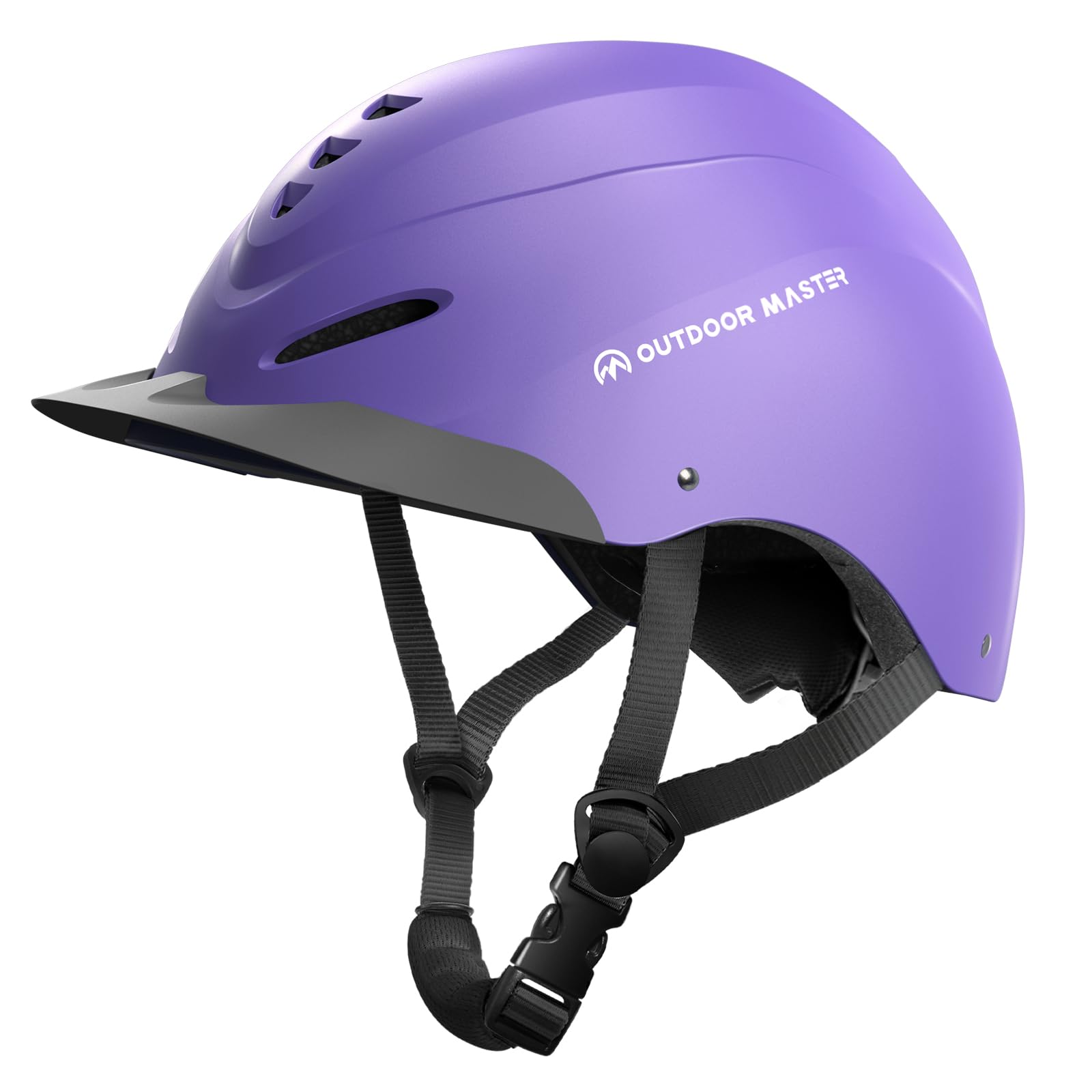 OutdoorMaster Equestrian Helmet front view