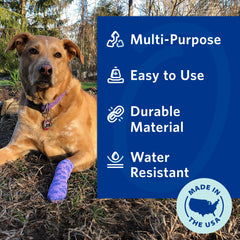 PetFlex No Chew self-adhering bandage for pets 2 rolls