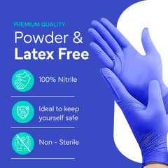 Chemo rated nitrile gloves for medical use by OWELL