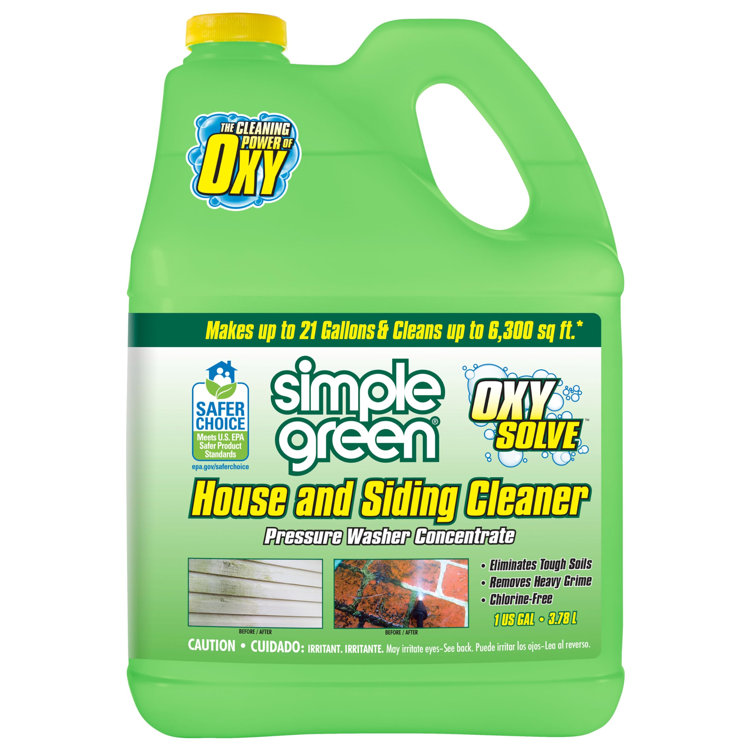 Oxy Solve house siding cleaner concentrate 1 gal