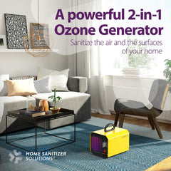 Ozone generator for home and commercial use