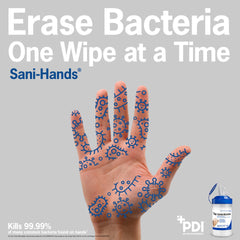Medium size wipes 6 x 7.5 inches