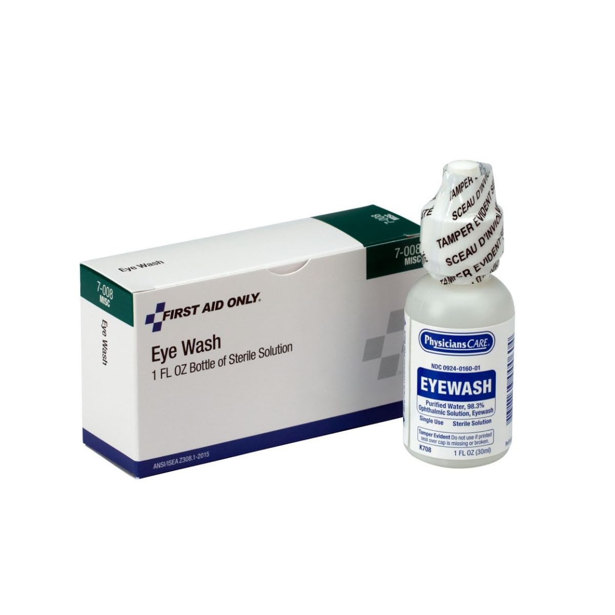 Pac-Kit PhysiciansCare 1 oz sterile eye wash bottle