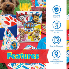It's My Birthday sticker included with Paw Patrol party supplies