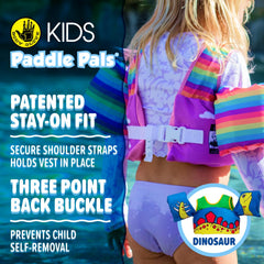 Secure shoulder harness on Paddle Pals life vest