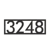 Pahdecor house number sign acrylic panel 5x10 inches exterior use