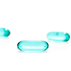 Pain relief NSAID ibuprofen softgels bottle
