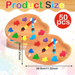 Colorful paint splatter design on paper plates