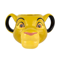 Paladone Simba lion king shaped mug front view