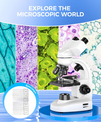 PalliPartners Compound Binocular Microscope for Professionals image