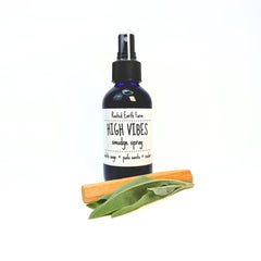 Palo santo cedar white sage mist with quartz