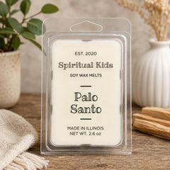 Six 1 inch cubes of Palo Santo Wax Melts for fragrance