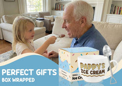 Pappys ice cream bowl scoop shovel spoon set