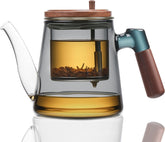 PARACITY Enchanti Tea Pot 650ml glass teapot with removable infuser