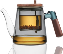PARACITY Enchanti Tea Pot 650ml glass teapot with removable infuser