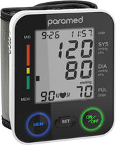 Paramed Automatic Wrist Blood Pressure Monitor with universal cuff