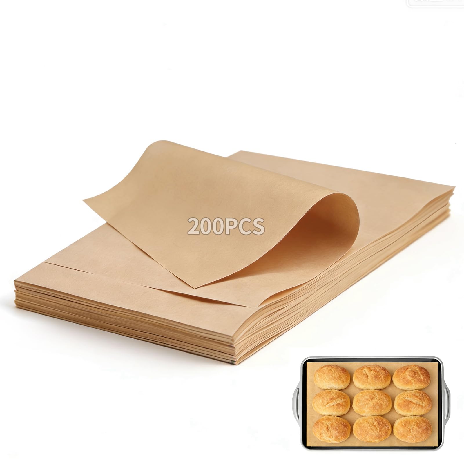 Parchment paper sourdough 12x16 inches for half sheet pans