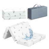 pareler bear 3x26x38 trifold mattress topper with waterproof cover