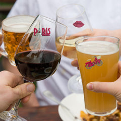 gift idea paris wine glass charms for paris lovers