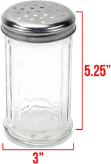 parmesan cheese and spice shaker pair for table use