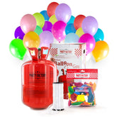 Party Factory helium bottle with 50 balloons