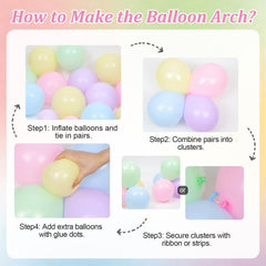 Pastel purple balloon 12x10 inches included in kit