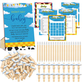 Patelai 321 piece boy story baby shower games set