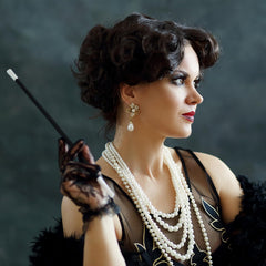 Patelai flapper costume prop for 1920s party