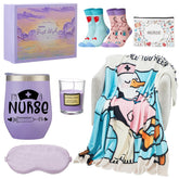 Patelai nurse gifts set blanket close up