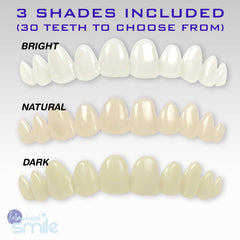 Patented temporary tooth repair kit for realistic look