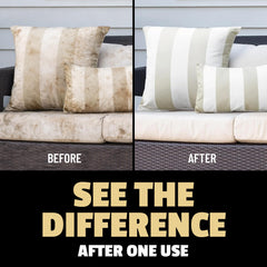 Patio Furniture Cleaner used on cushions and covers