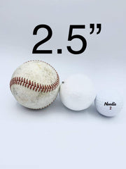 2.5 inch diameter fabric wrapped balls for vase decor