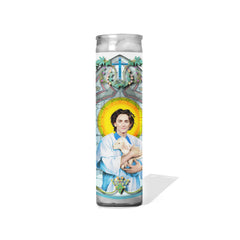 Patron Saint of Dunes 8 inch glass votive candle