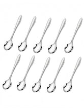 PAVNSO tiny stainless steel spoons 3.7 inch length