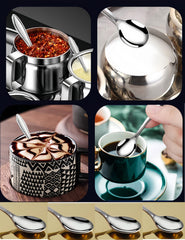 PAVNSO dishwasher safe stainless spoons for home cooks