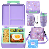 Pawtong lunch box set with bento and ice grid