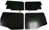 PBR Products Polaris Ranger 800 black diamond plate floor front