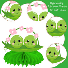 Easy 4-step assembly for honeycomb centerpieces