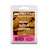 Peanut Butter Cookies soy wax melts 3.2oz 6 cube clamshell