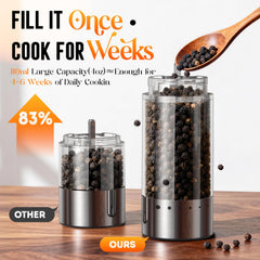 Salt and Pepper Grinder Set for Women image 4