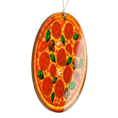 Pepperoni pizza ornament Italian kitchen decor chef ornament