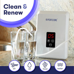Ozonator odor elimination feature