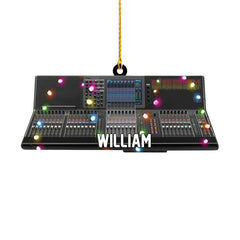 Personalized Audio Engineer Ornament front view