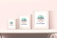 Carefully packaged nursery prints protected from moisture and bending