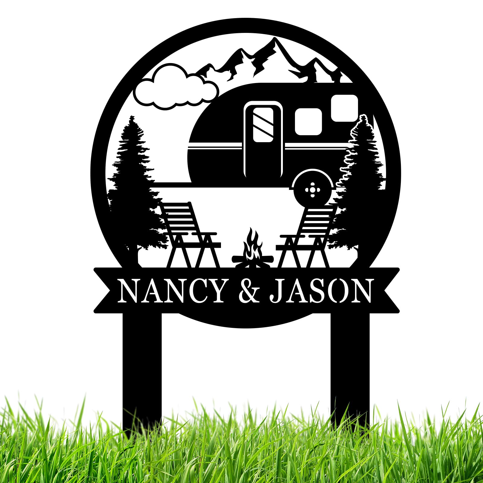 Personalized Camping Signs for campsite display