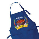 Personalized chili cook off apron unisex sizing