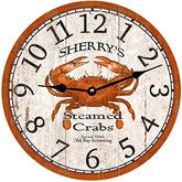 Personalized crab clock product image