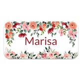 Personalized name plate for bike tag 6x3 inches