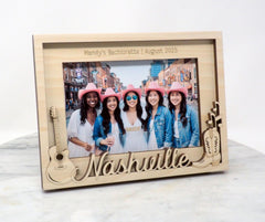Nashville Picture Frame 4x6 size with guitar motif