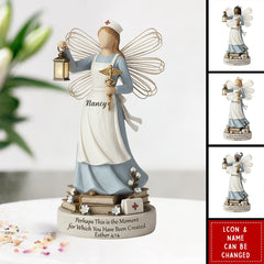 Customizable nurse plaque for office or desk display